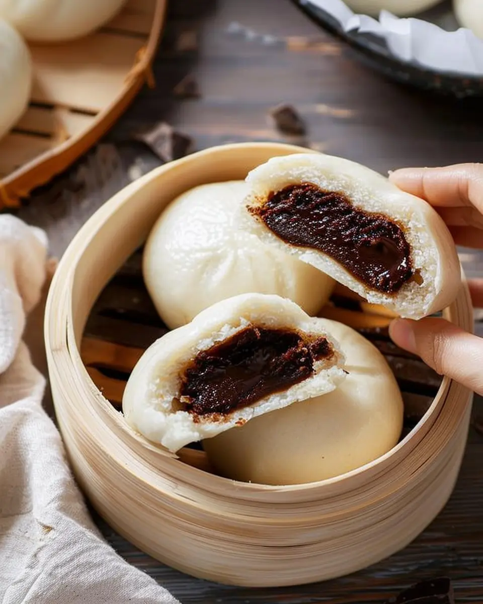Chocolate steamed buns: A delightful indulgence for home cooks