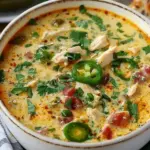 Spicy Jalapeño Popper Chicken Soup