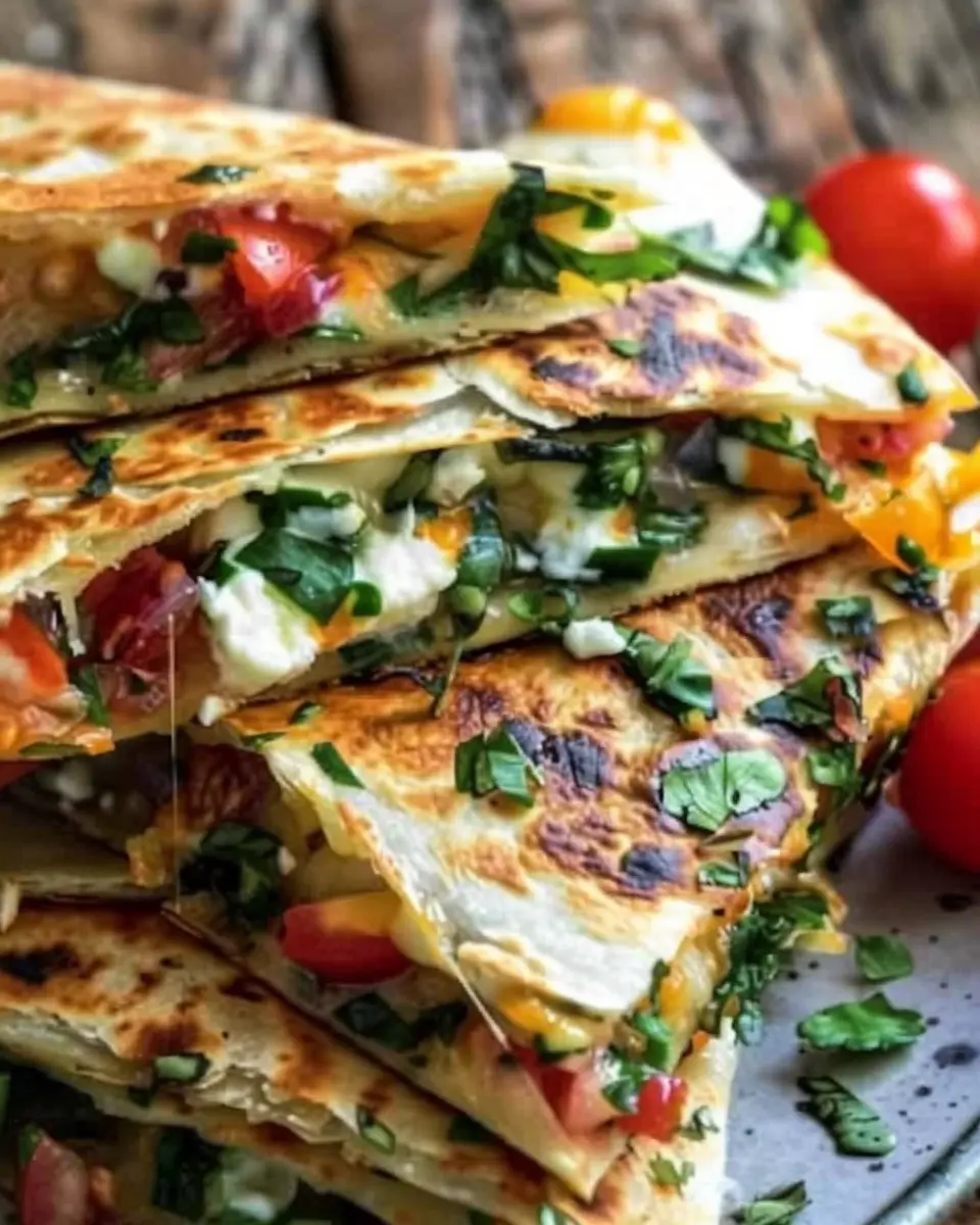 Mediterranean Quesadillas: Easy and Healthy Comfort Food Delight