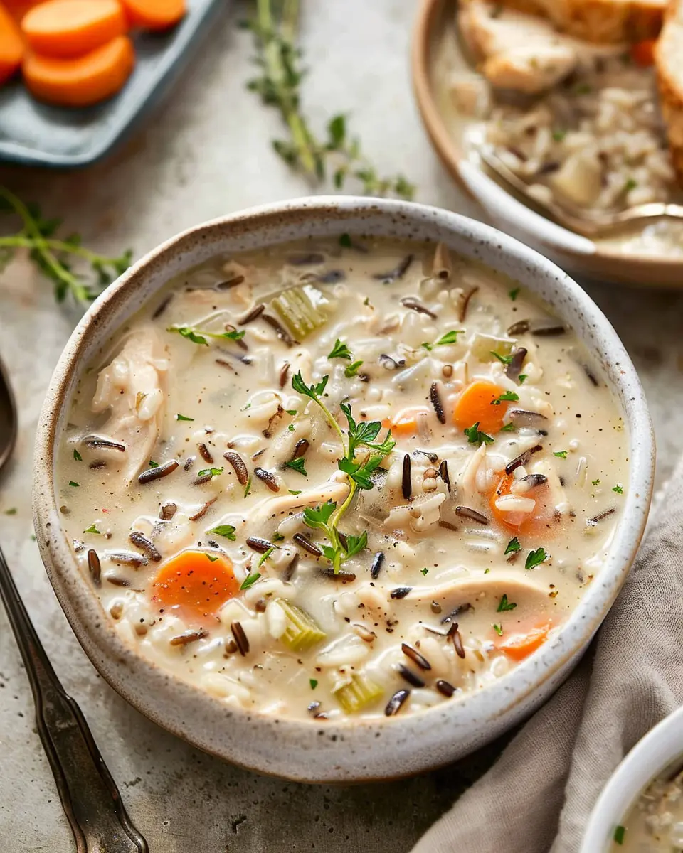 Creamy Crockpot Chicken Wild Rice Soup: The Best Comforting Meal