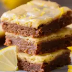 Easy Lemon Brownies Recipe