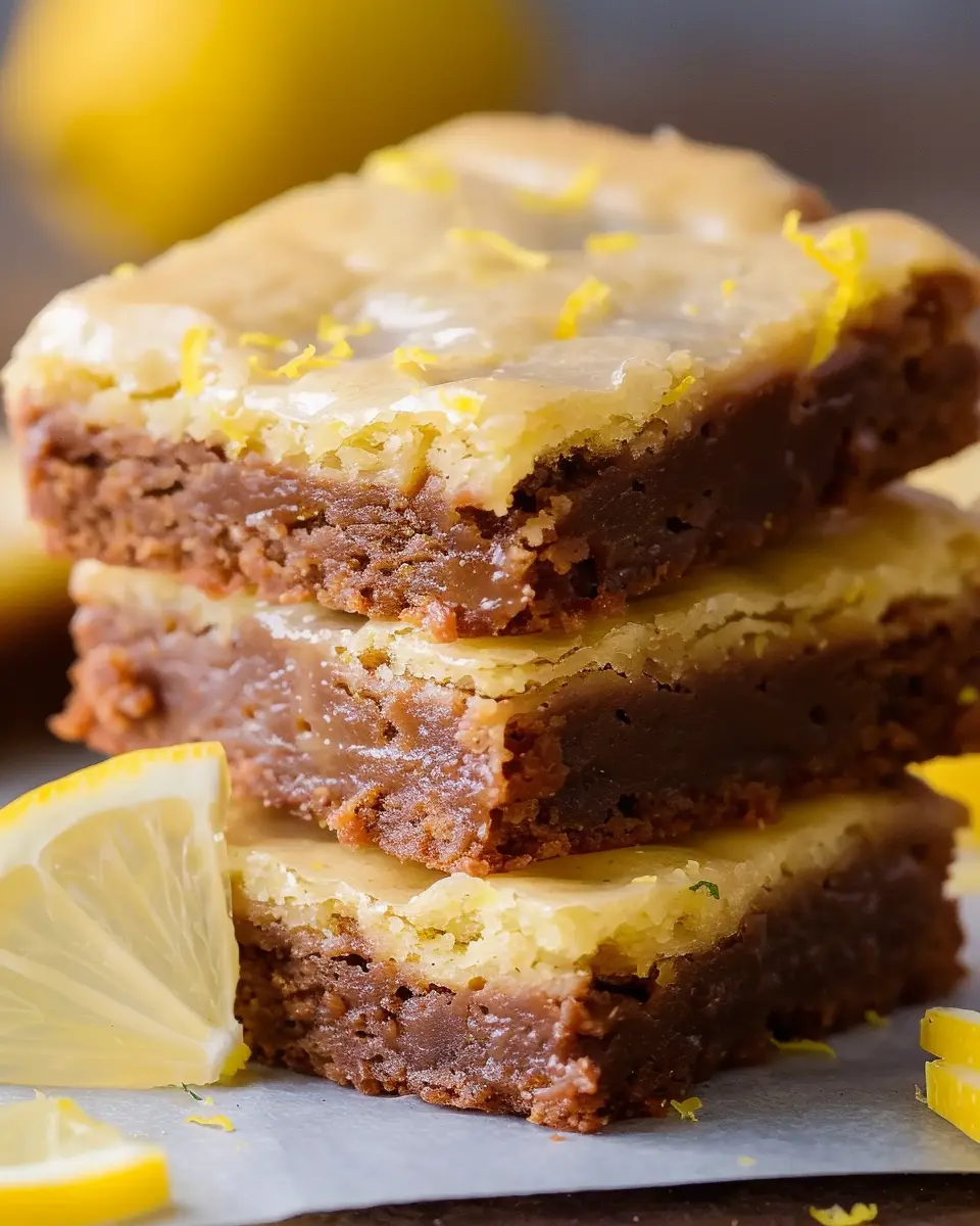 Easy Lemon Brownies: The Refreshing Dessert You’ll Love