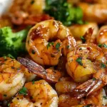 High-Protein Honey Garlic Shrimp