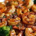 High-Protein Honey Garlic Shrimp