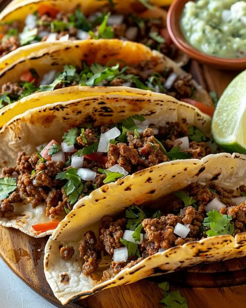 Crispy Ground Beef Tacos: Easy Homemade Delight for All