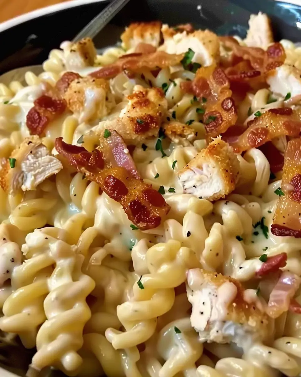 Chicken Bacon Ranch Pasta: Easy Comfort Food with Turkey Bacon