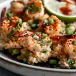 Crispy Rice with Spicy Shrimp Salad