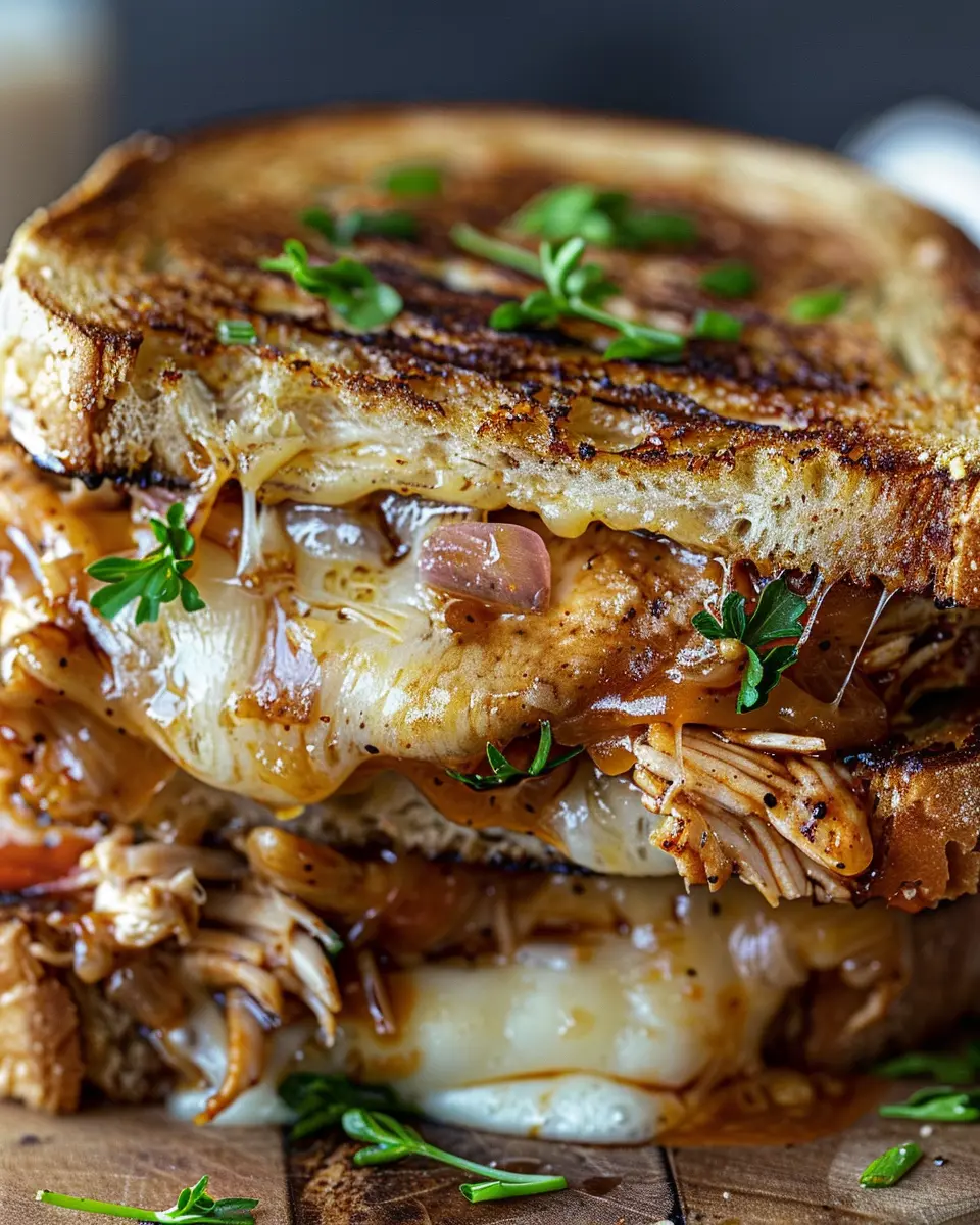 BBQ Chicken Grilled Cheese: Easy Indulgence for Home Cooks