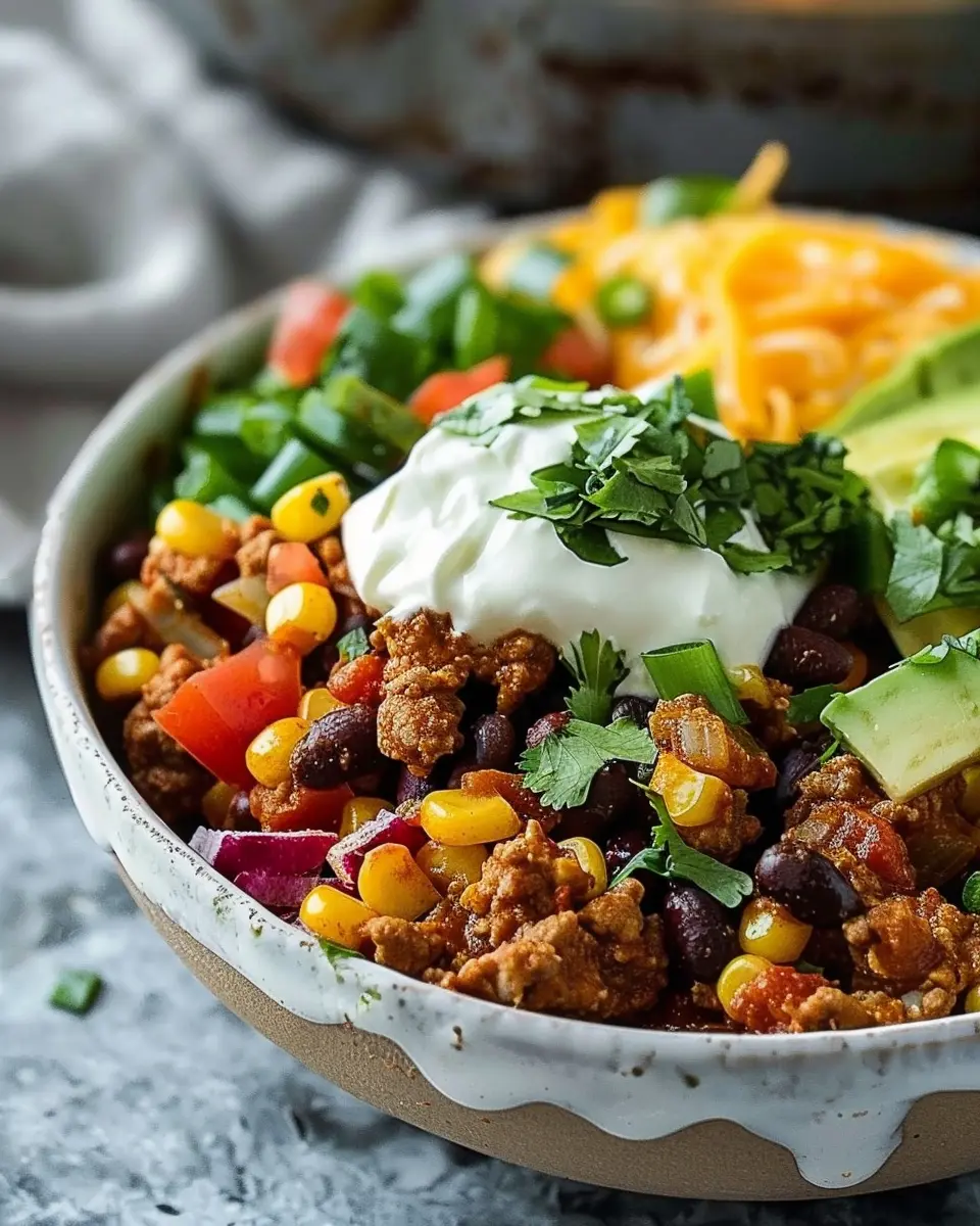 Loaded Potato Taco Bowl: Indulgent Comfort Food Made Easy