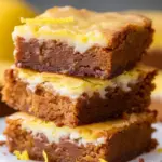 Easy Lemon Brownies Recipe