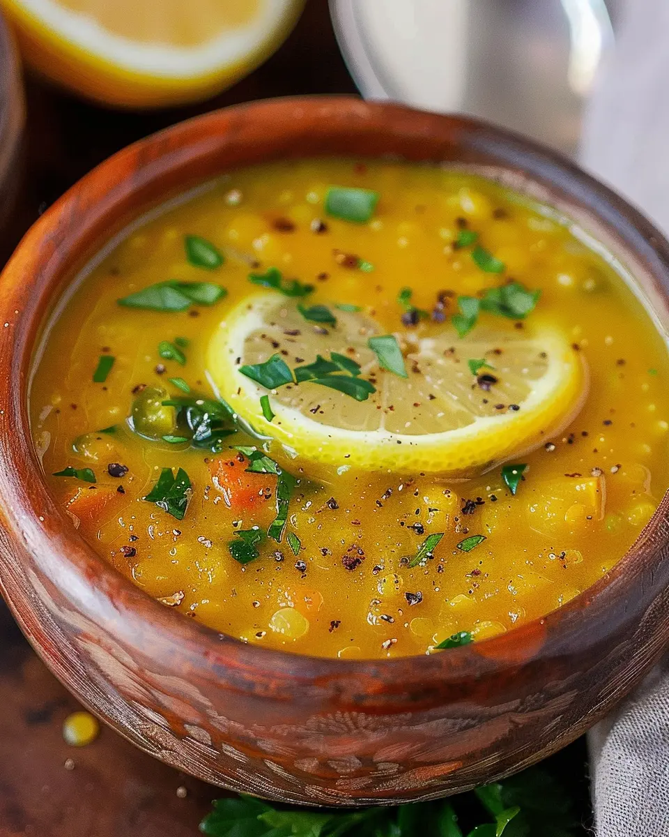 Lemon Lentil Soup: The Best Healthy Comfort Food Recipe
