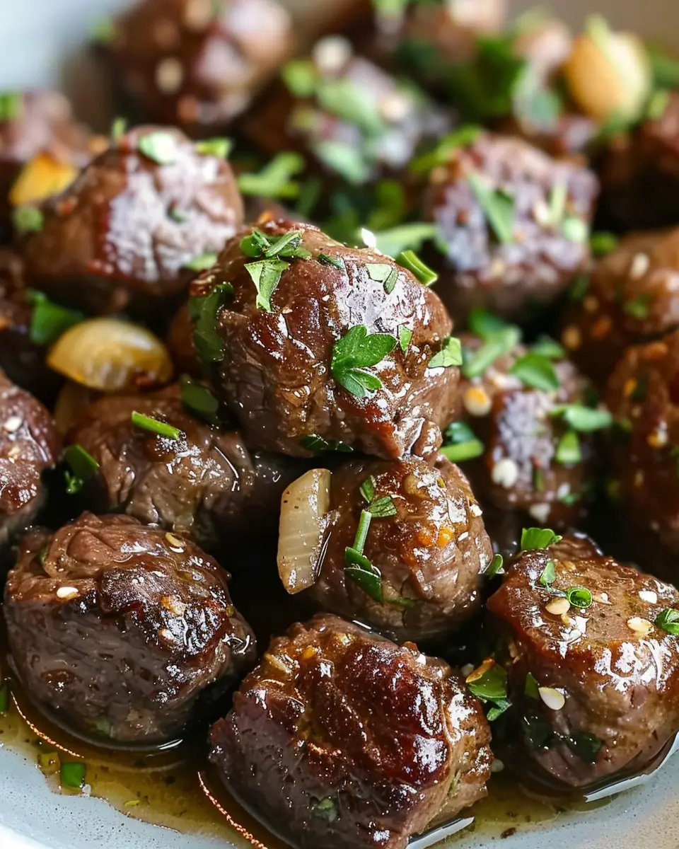 Garlic Butter Beef Bites: Easy Indulgence for Home Cooks