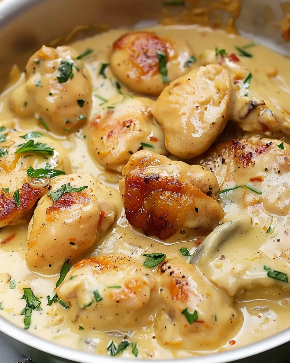 Creamy Chicken Delight: Easy Turkey Bacon &amp; Spinach Recipe