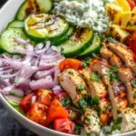 Greek Chicken Bowls
