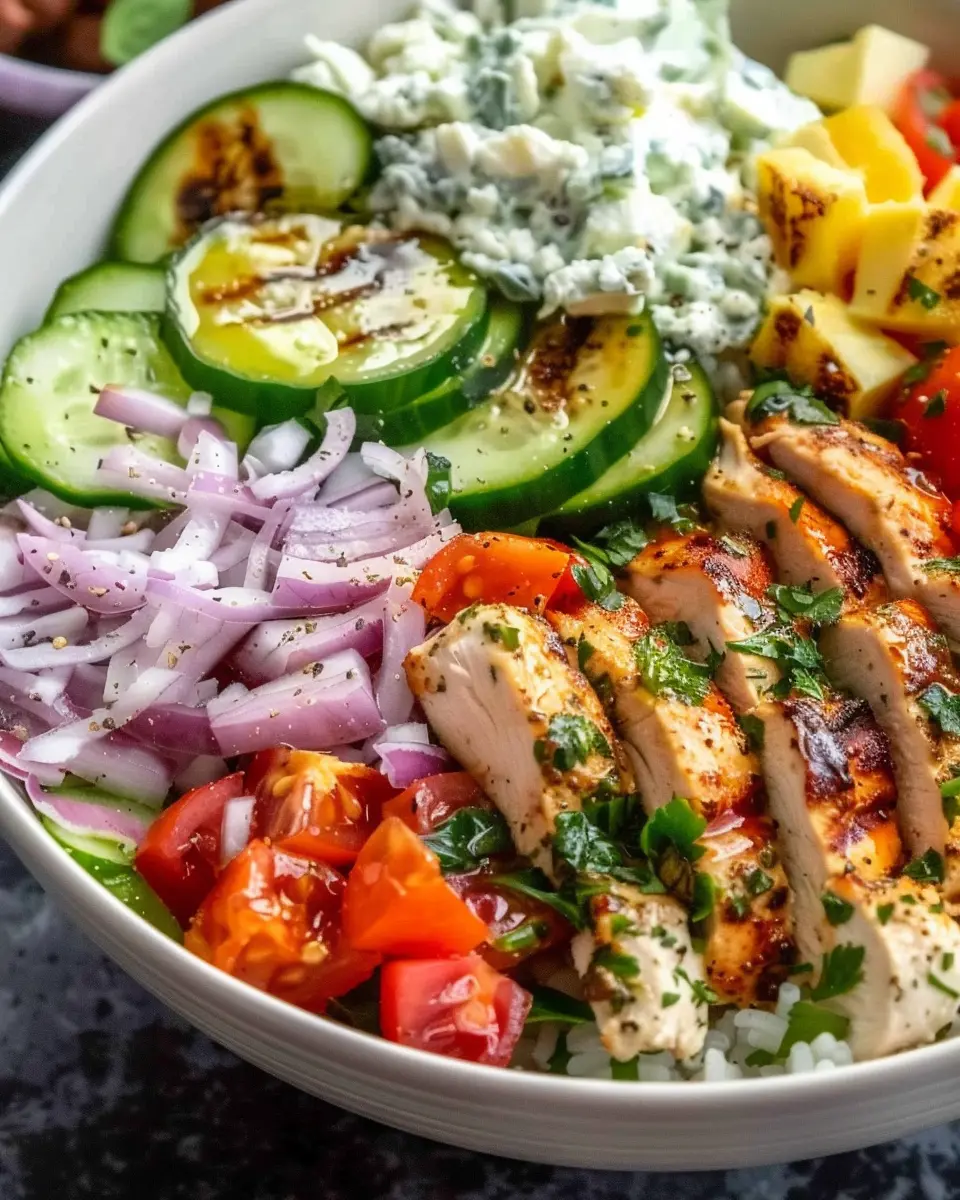 Greek Chicken Bowls: Easy, Fresh, and Flavorful Weeknight Meal