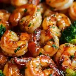 High-Protein Honey Garlic Shrimp