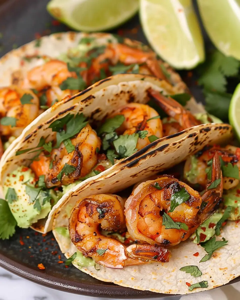 Cilantro Lime Shrimp Tacos: Easy &amp; Delicious Homemade Delight