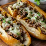 Ground Beef Philly Cheesesteaks