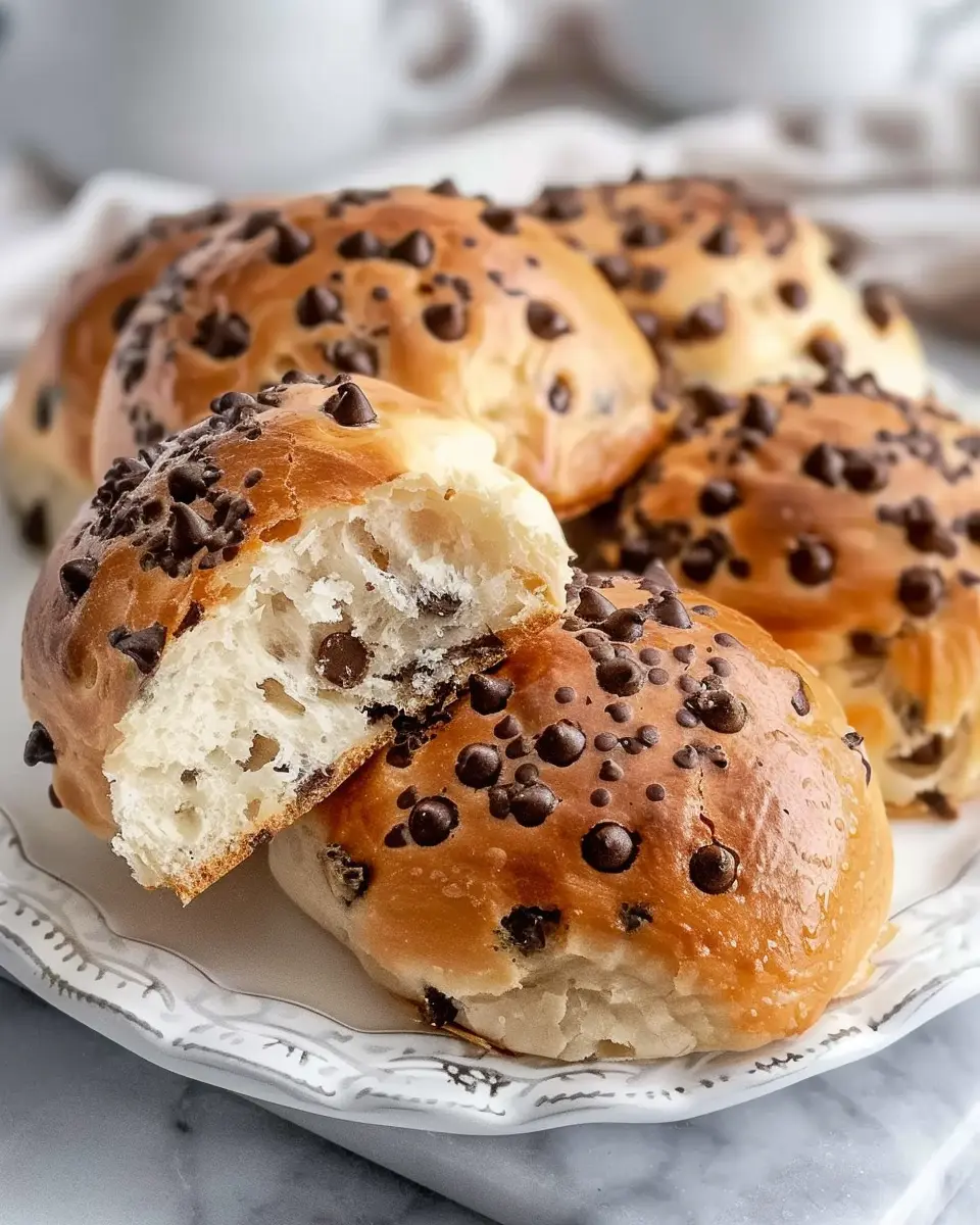 The Fluffiest Chocolate Chip Milk Buns: Indulgent and Easy Joys