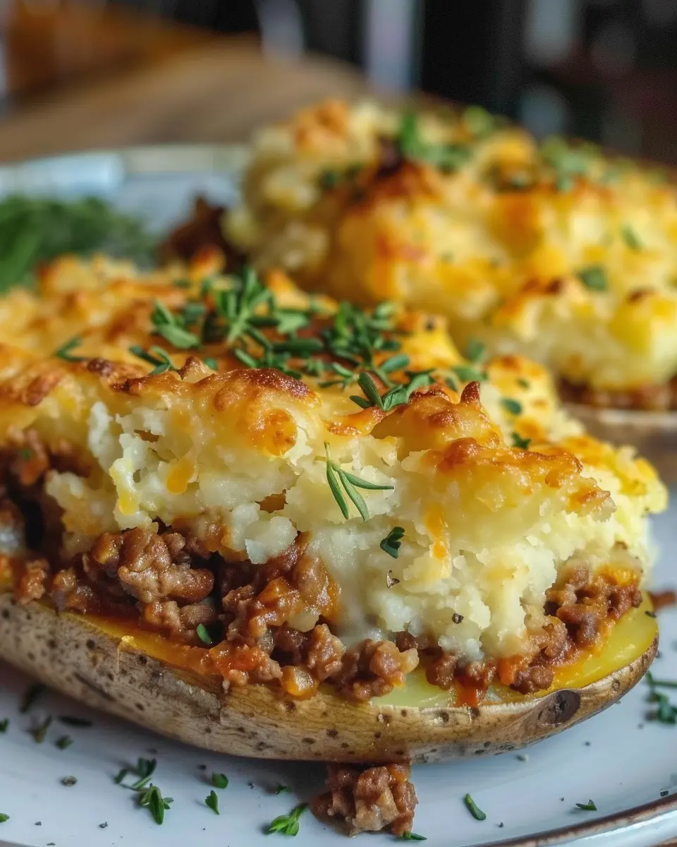 Shepherd’s Pie Baked Potato: A Cozy, Healthy Twist for Dinner