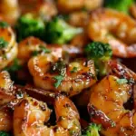 High-Protein Honey Garlic Shrimp