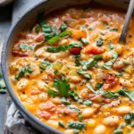 Creamy Tomato White Bean Stew