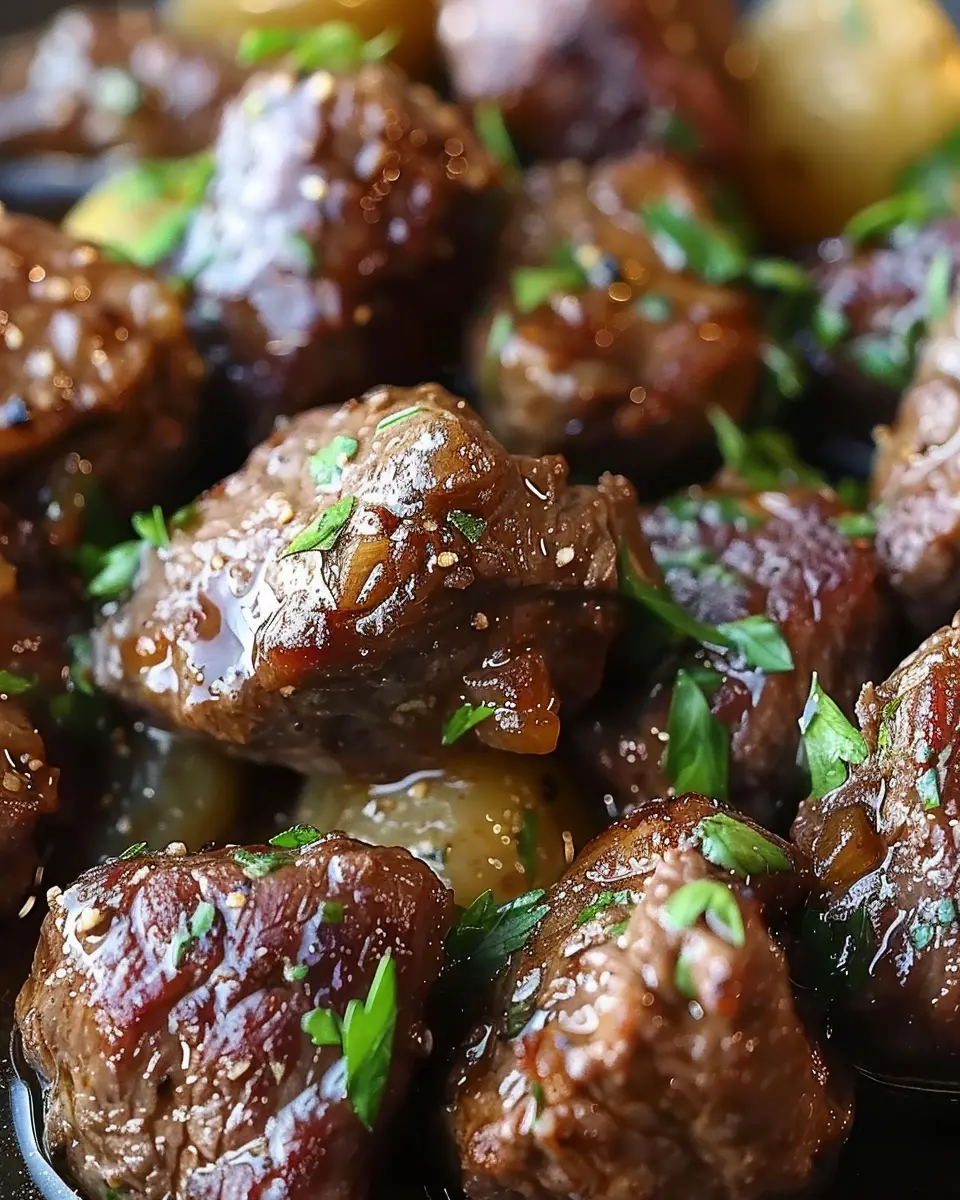 Garlic Butter Beef Bites: Easy Savory Nuggets for Home Cooks