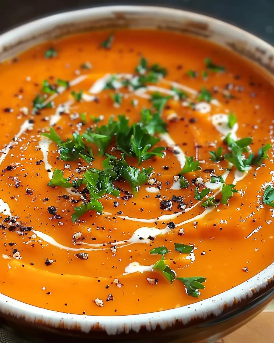 Roasted Sweet Potato Soup