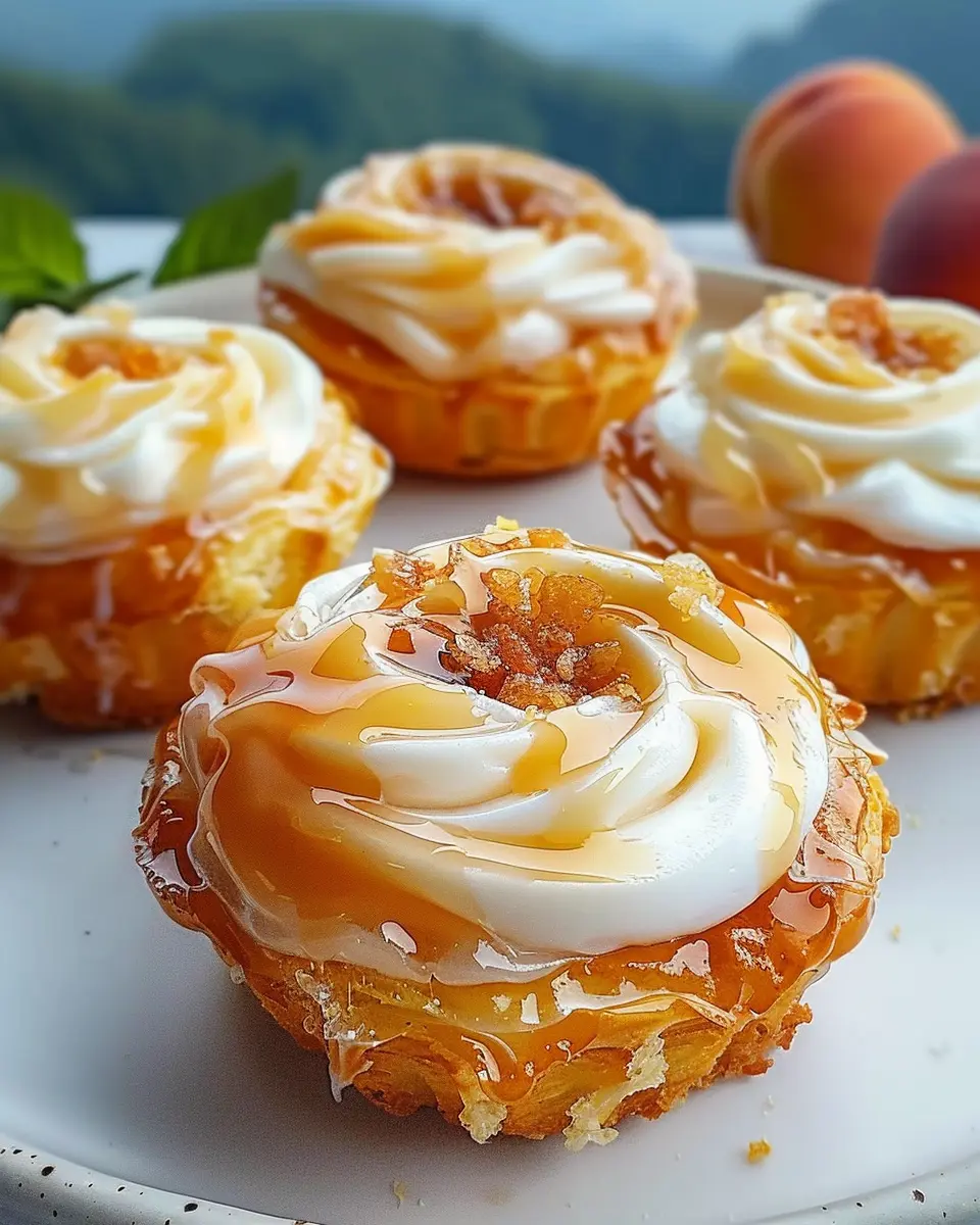 Peach Pie Cruffins Recipe: Easy and Indulgent Twist on Dessert