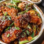 Baked Crunchy Hot Honey Chicken