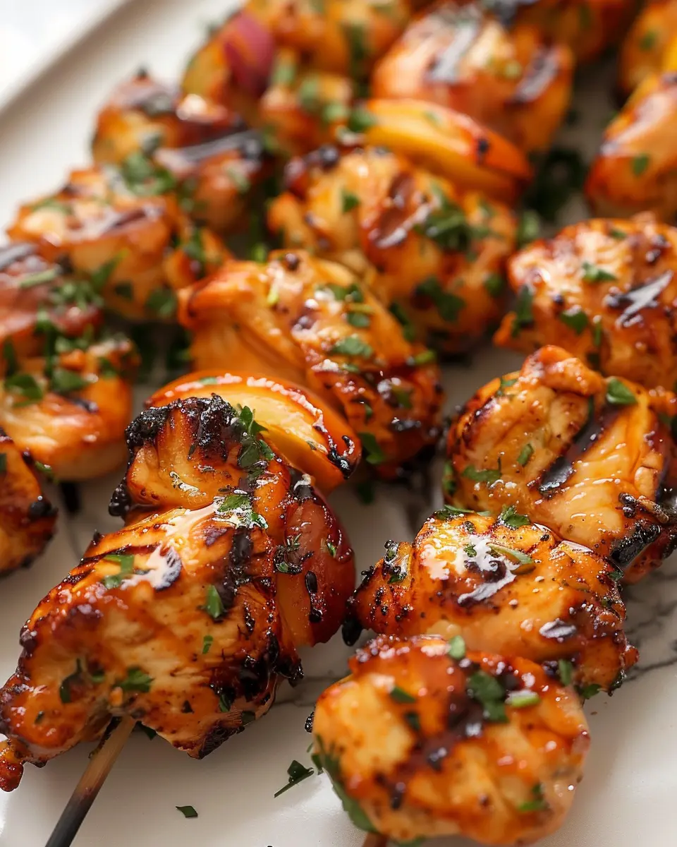 Air Fryer Chicken Skewers