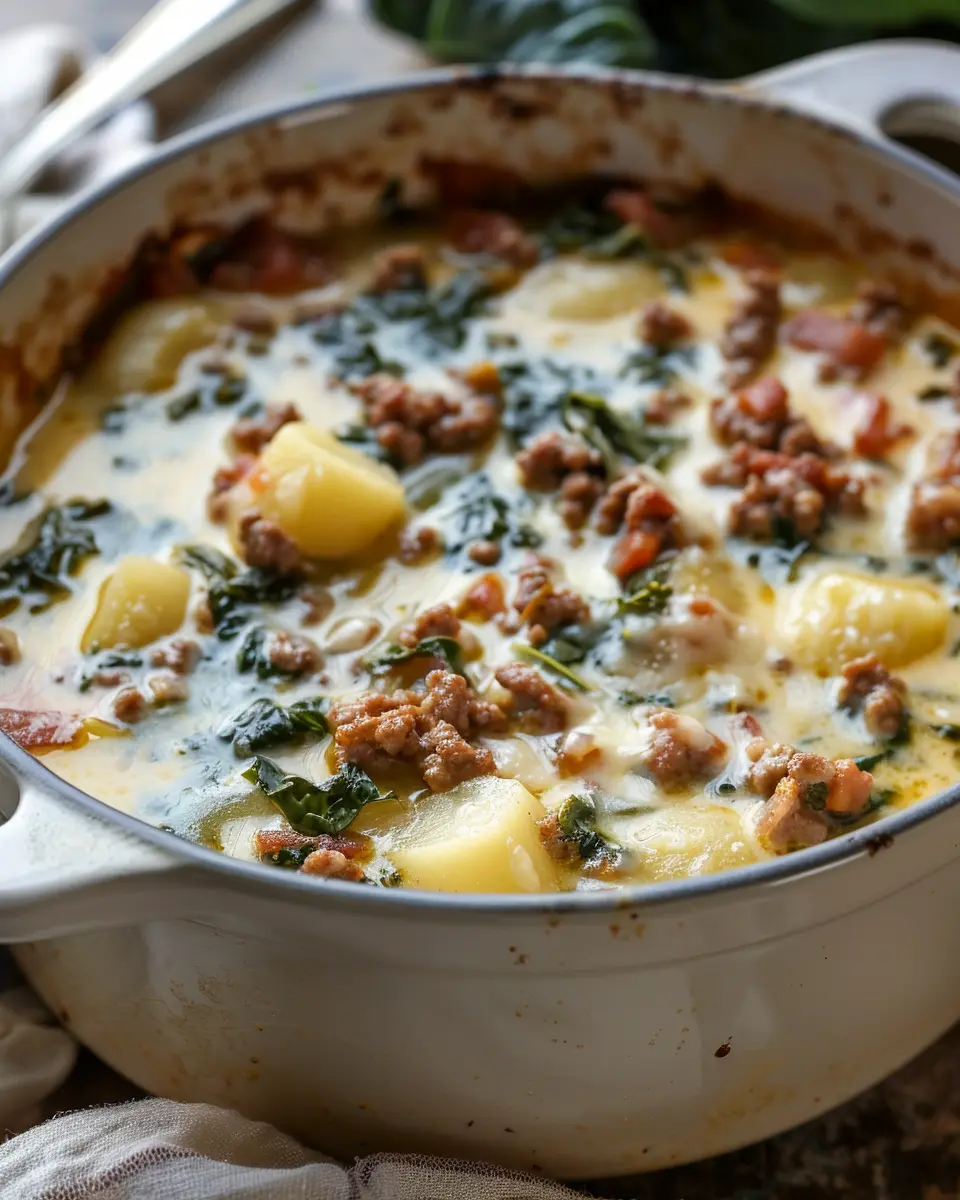 Easy Zuppa Toscana Soup: A Healthy Twist with Turkey Bacon