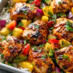 Hawaiian Chicken Sheet Pan