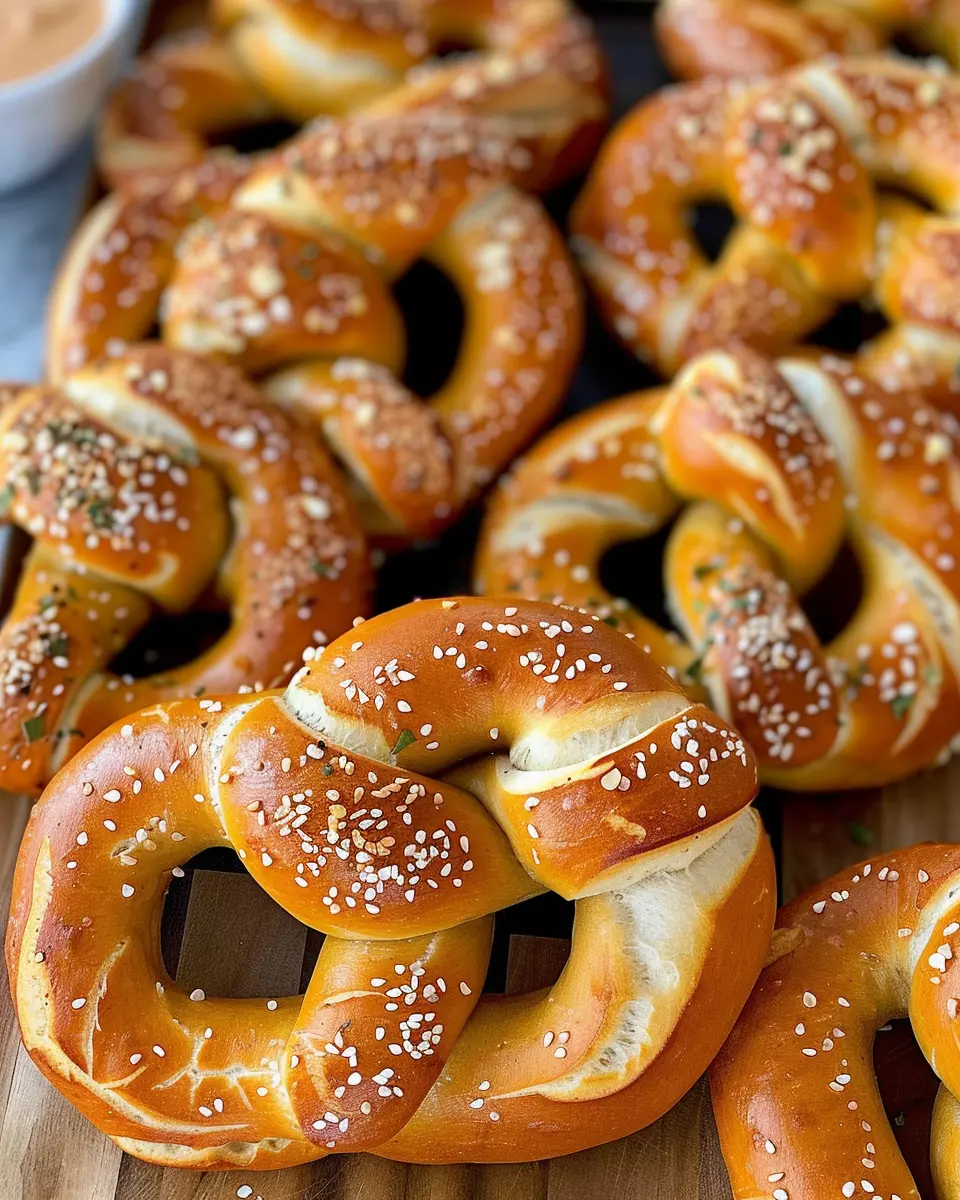 Homemade Soft Pretzels