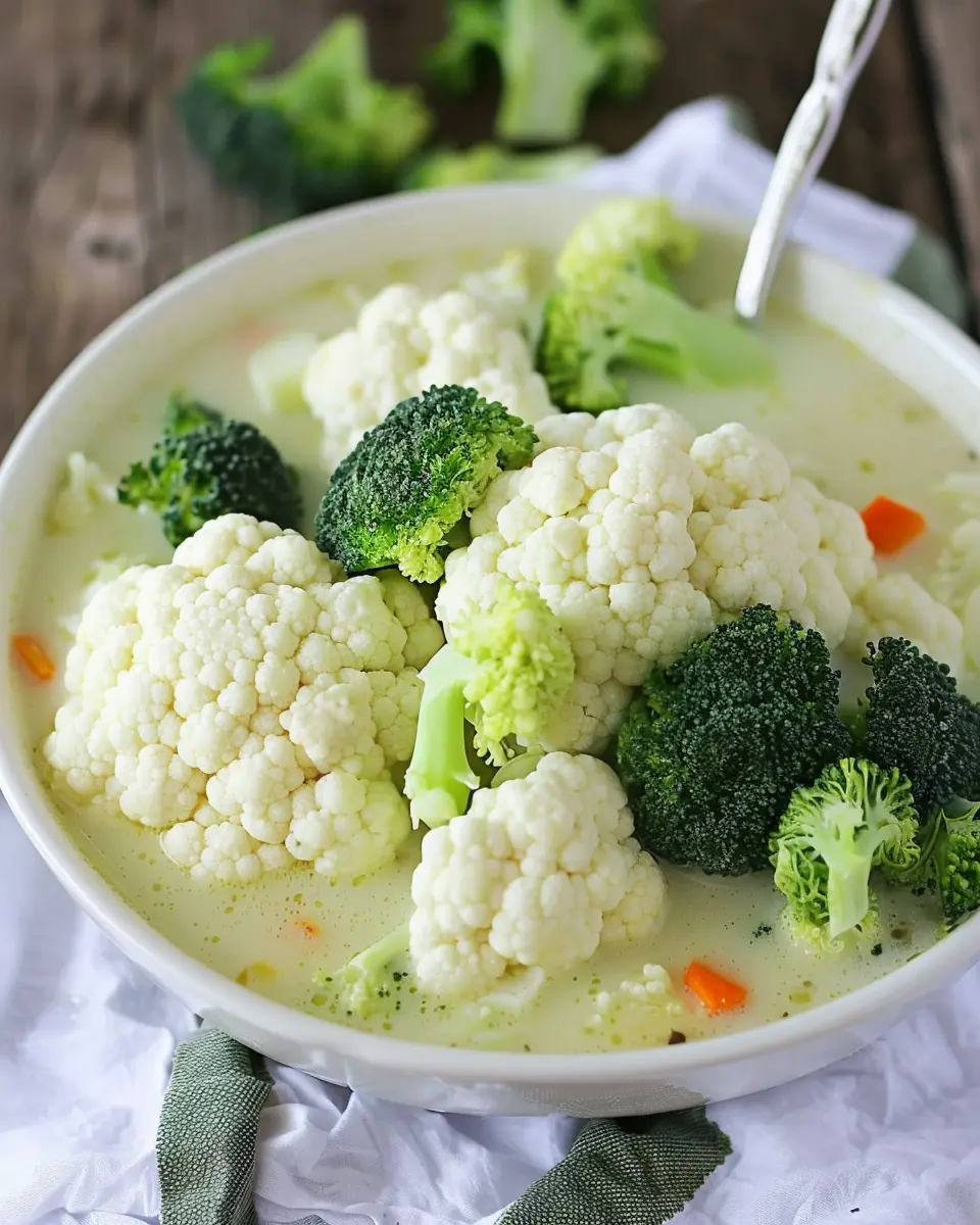 Broccoli, Cauliflower