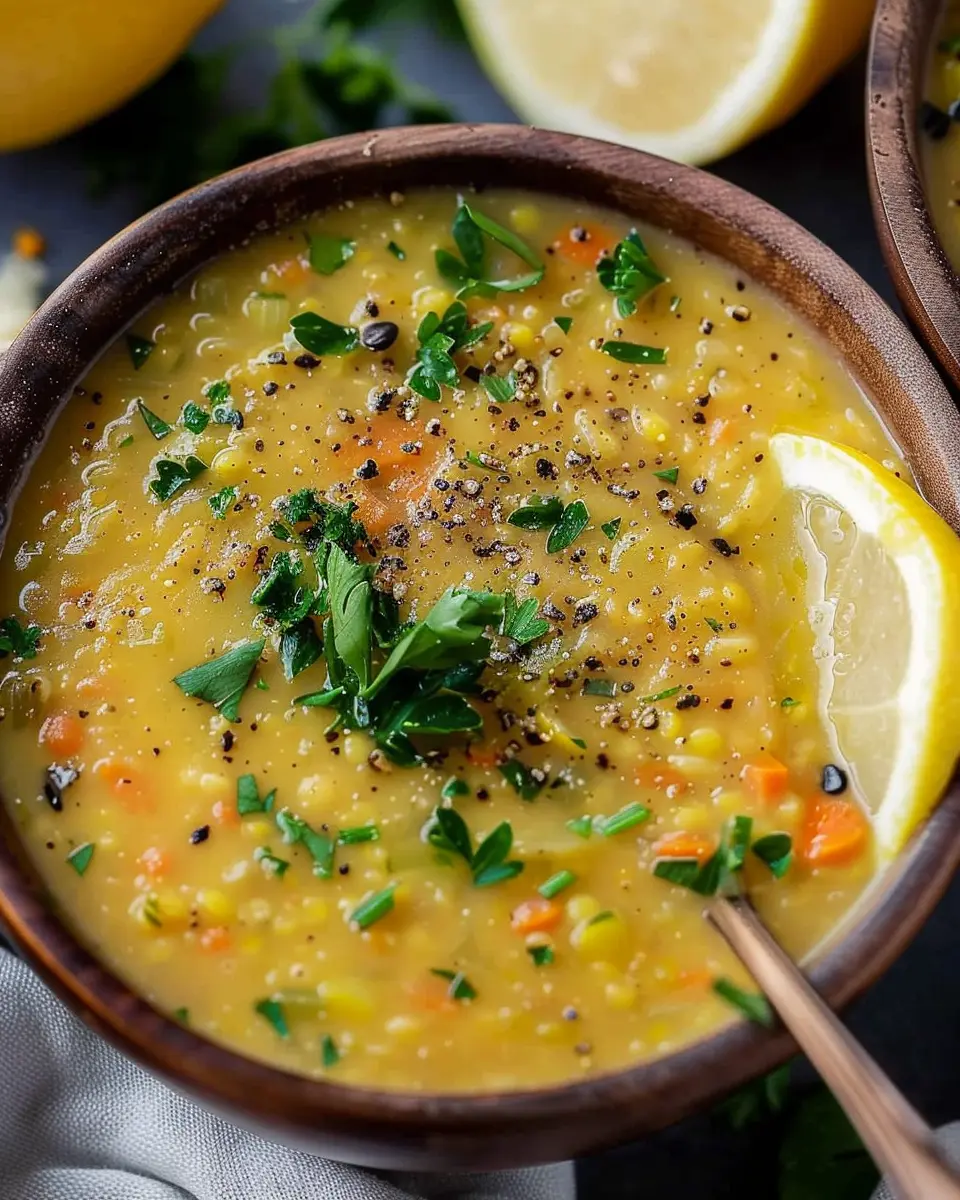 Lemon Lentil Soup: Best Comforting Recipe for Home Cooking