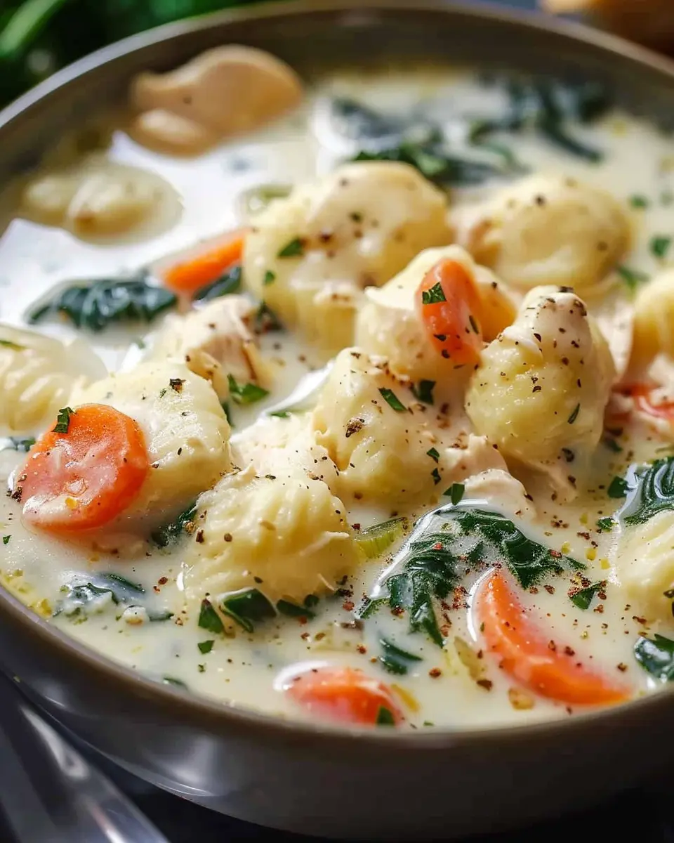 Olive Garden Chicken Gnocchi Soup: Easy Comfort Food Delight