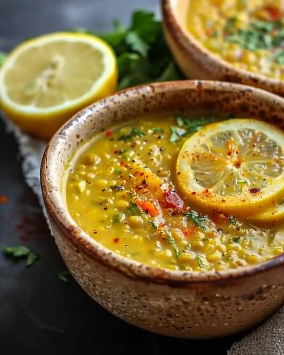 Lemon Lentil Soup