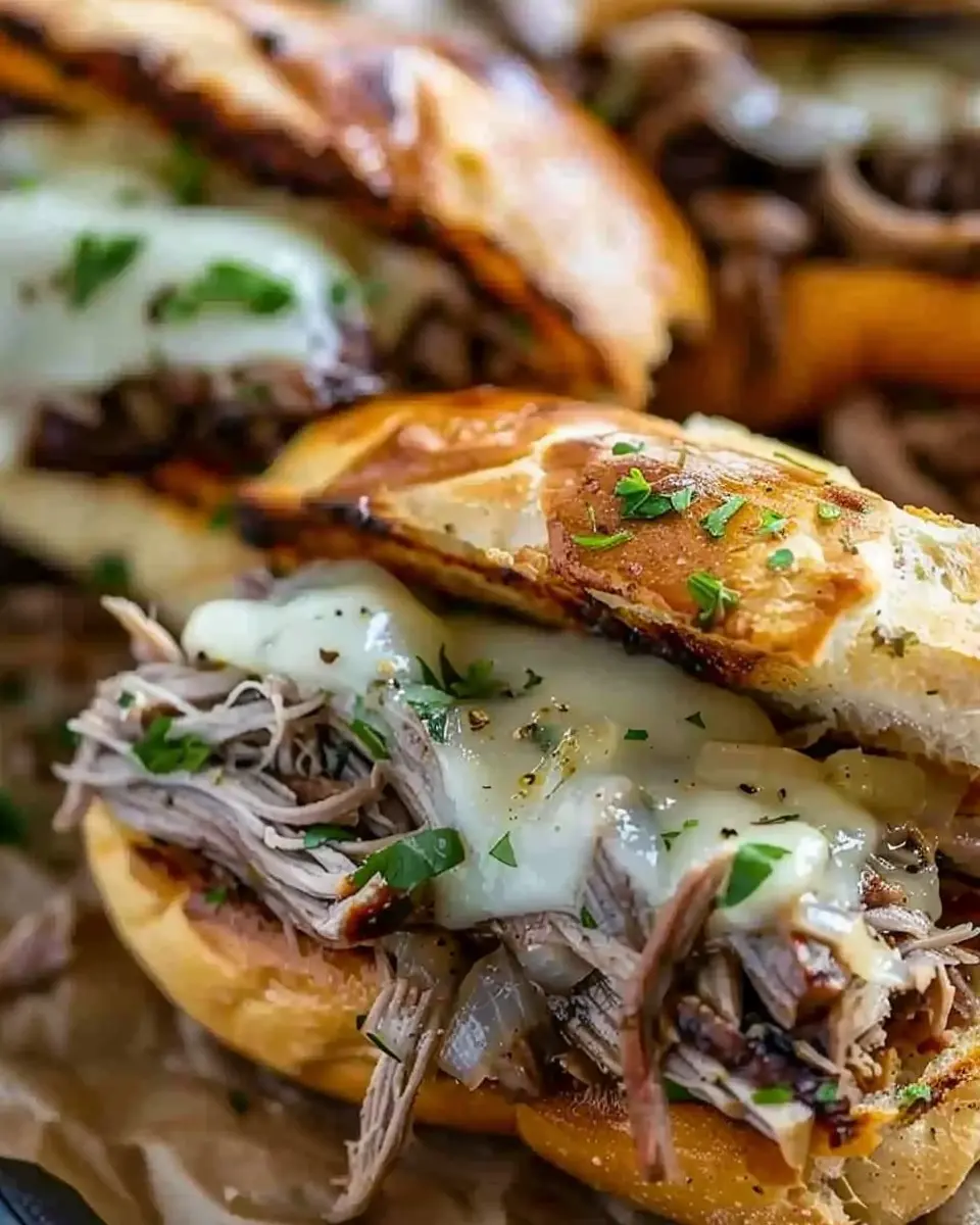 Crockpot French Dip Sandwiches: Easy & Indulgent Comfort Food
