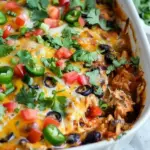 Chicken Burrito Casserole