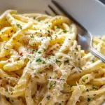 One Pot Creamy Garlic Pasta