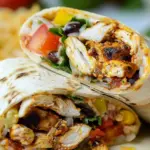 Chipotle Ranch Grilled Chicken Burrito