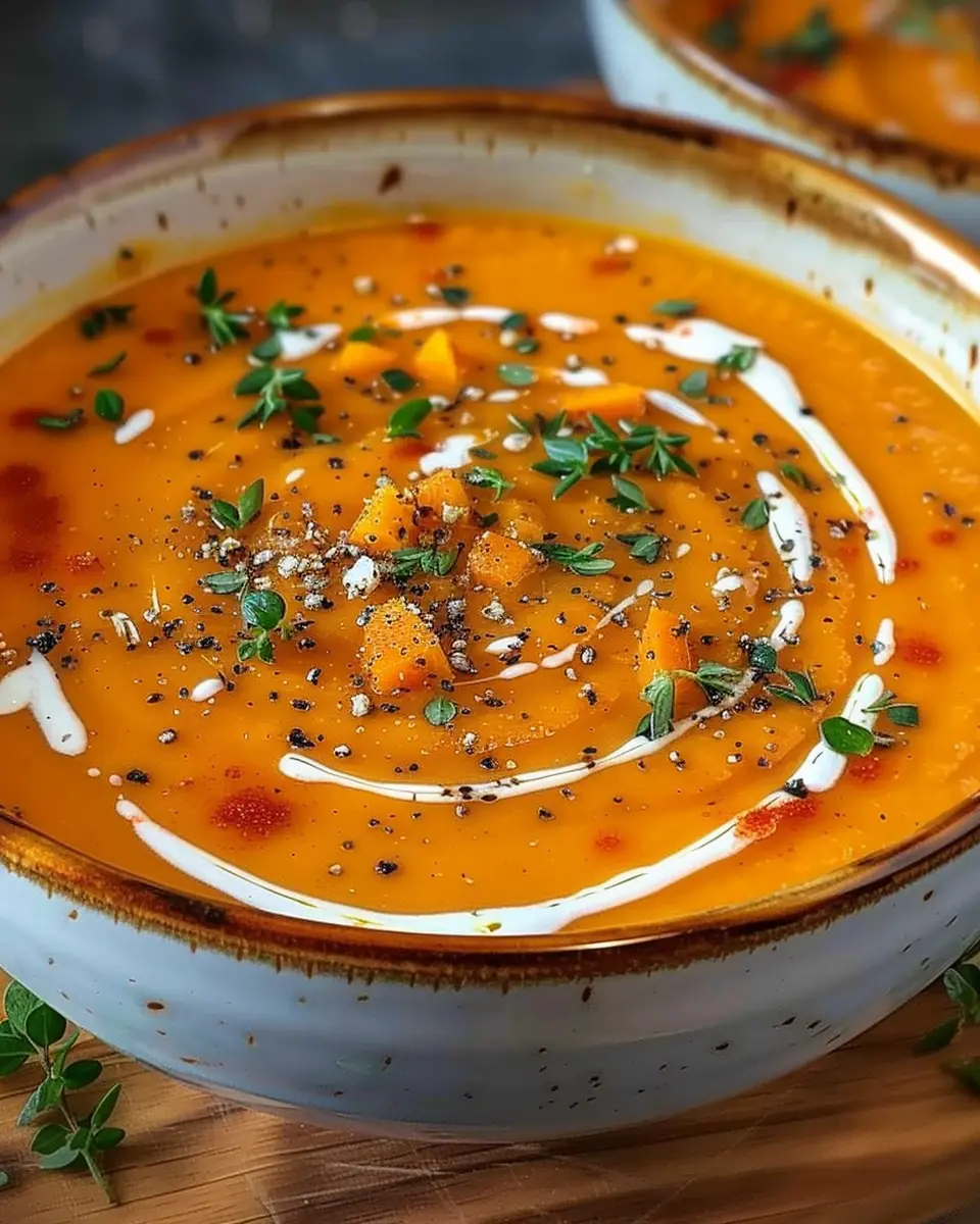 Roasted Sweet Potato Soup: A Comforting Delight for All