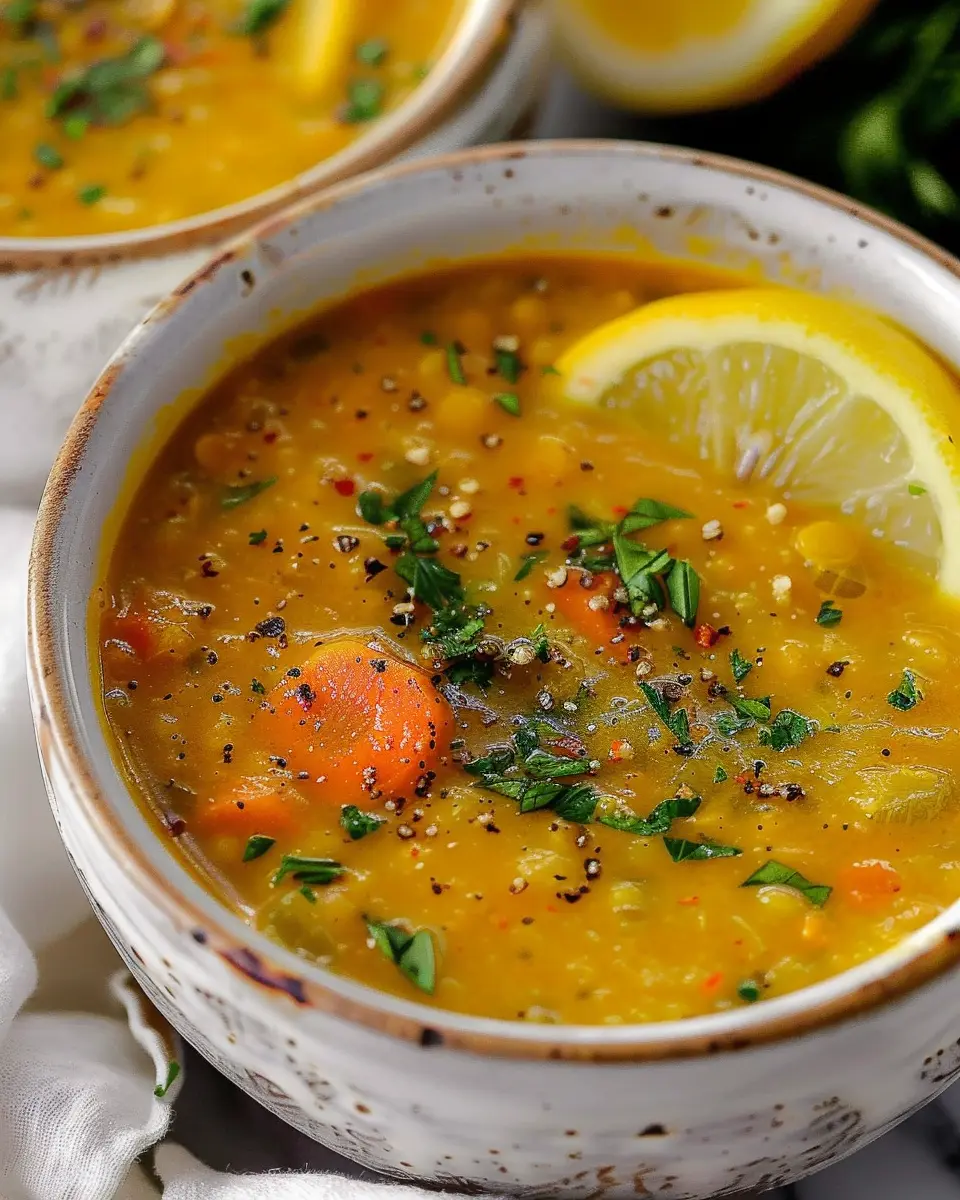 Lemon Lentil Soup: A Comforting, Easy Recipe for Home Cooks
