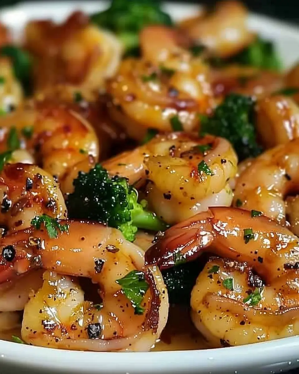 High-Protein Honey Garlic Shrimp